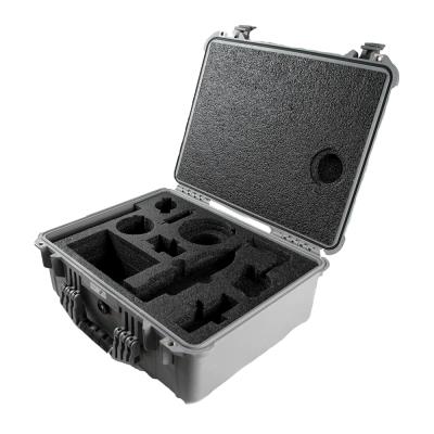hard shell custom case with foam for audiometer calibration system, 20 1/2 in x 16 3/4 in x 8 1/2 in